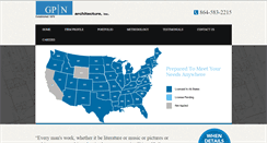 Desktop Screenshot of gpnarchitecture.com