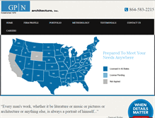 Tablet Screenshot of gpnarchitecture.com
